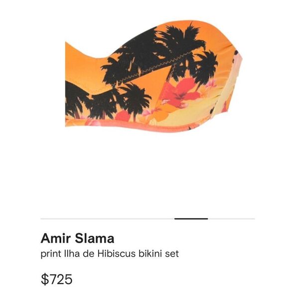 Amir Slama
print Ilha de Hibiscus bikini Top - Picture 2 of 8